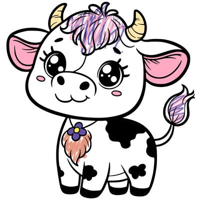 cute cow