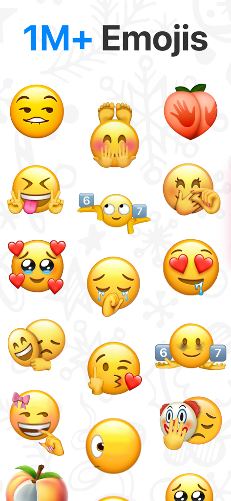 Mojify: AI Emoji Maker - A collection of unique and creative AI-generated emojis and stickers from the Mojify app