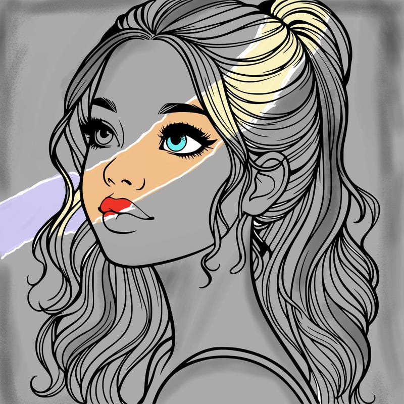 beautiful realistic girl