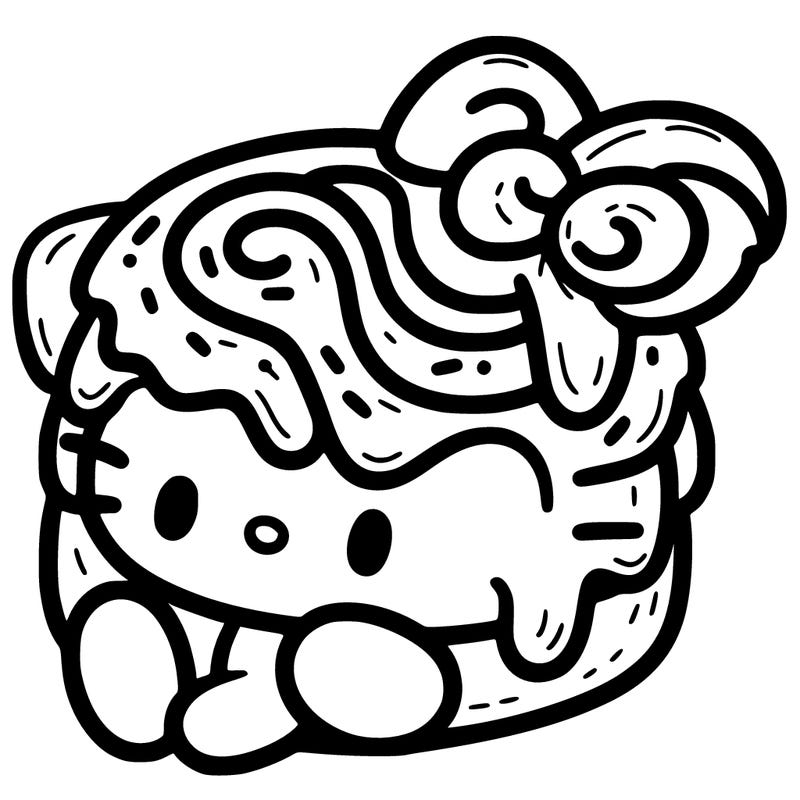 cinnamon roll from hello kitty