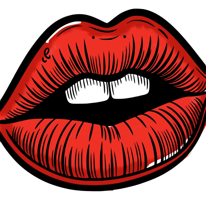 good looking lips