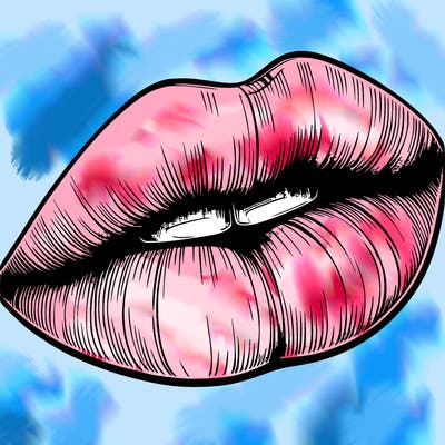 realistic lips