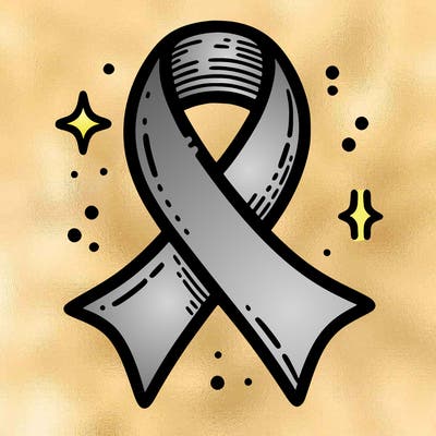 ribbon symbol of national breast cancer awareness month