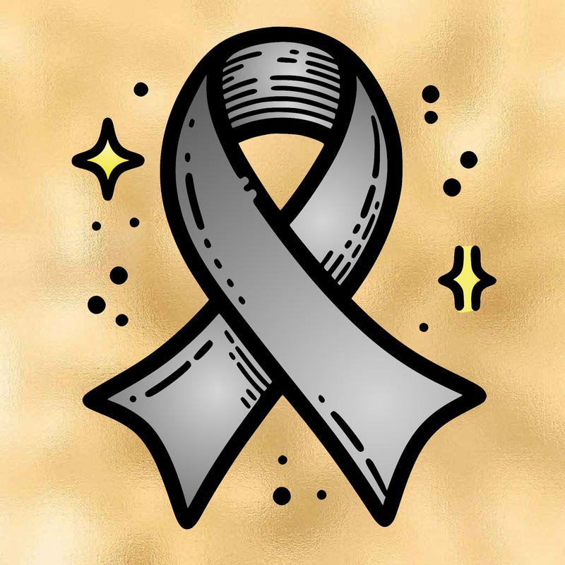 ribbon symbol of national breast cancer awareness month