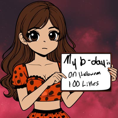 realistic pretty girl holding blank sign