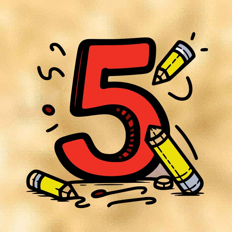 5
