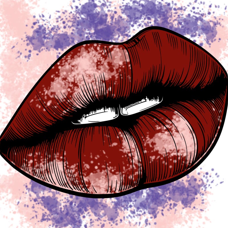 realistic lips