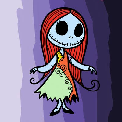 nightmare before christmas  sally