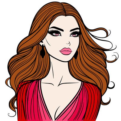 beautiful fashion woman
