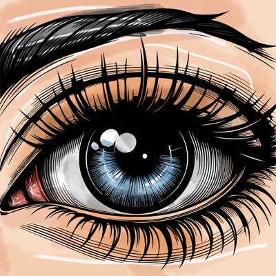 realistic eye