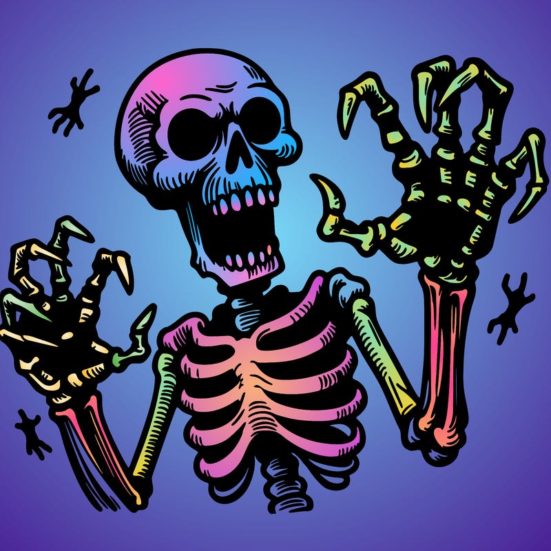 horror skeleton