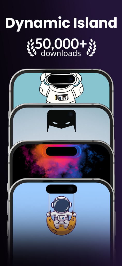 Wallpapers 26 & Dynamic Island - A collection of creative wallpapers designed to integrate with the iPhone Dynamic Island notch