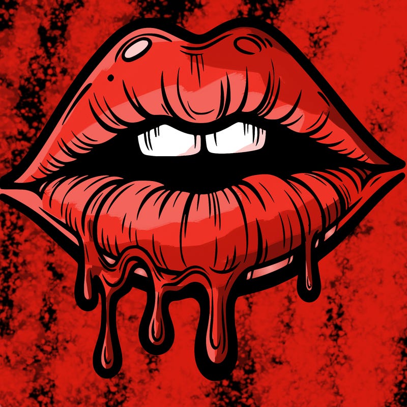 lips that look realistic and drip