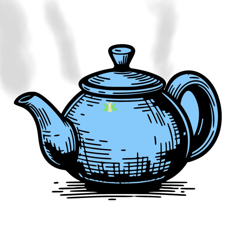 simple tea pot