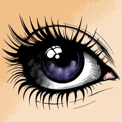 realistic eye
