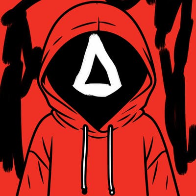 faceless girl in hoodie