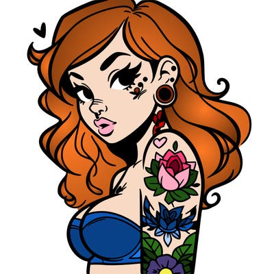 tattoo girl