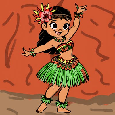polynesian dancer