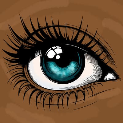 realistic eye