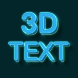 3D Text-AI Art Word Font Maker - Icône de l'app