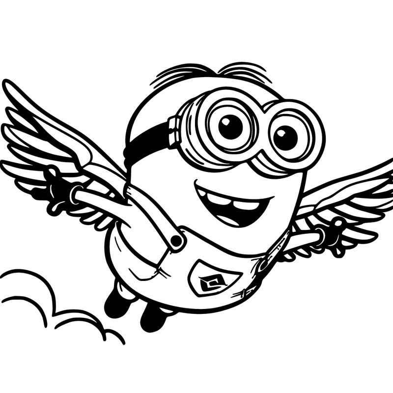 flying minion