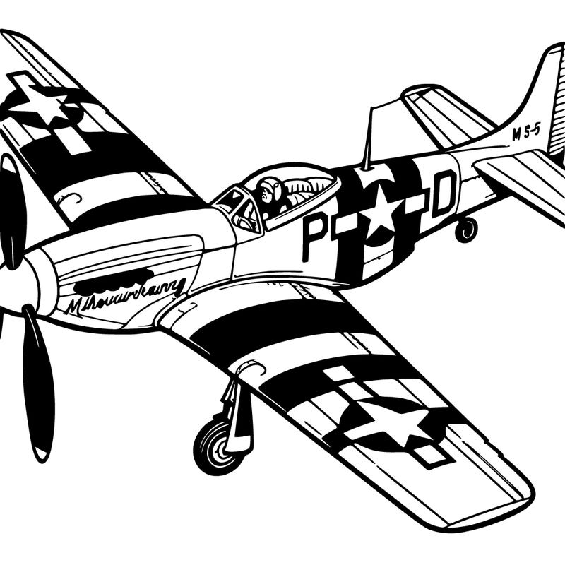 p-51d mustang