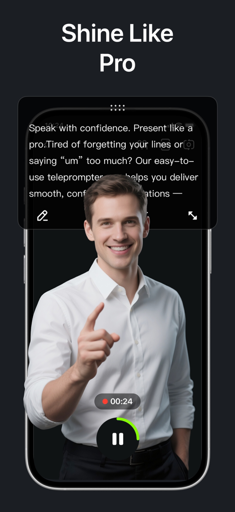 Teleprompter: Prompt Smart Pro - Photo & Video App | MWM