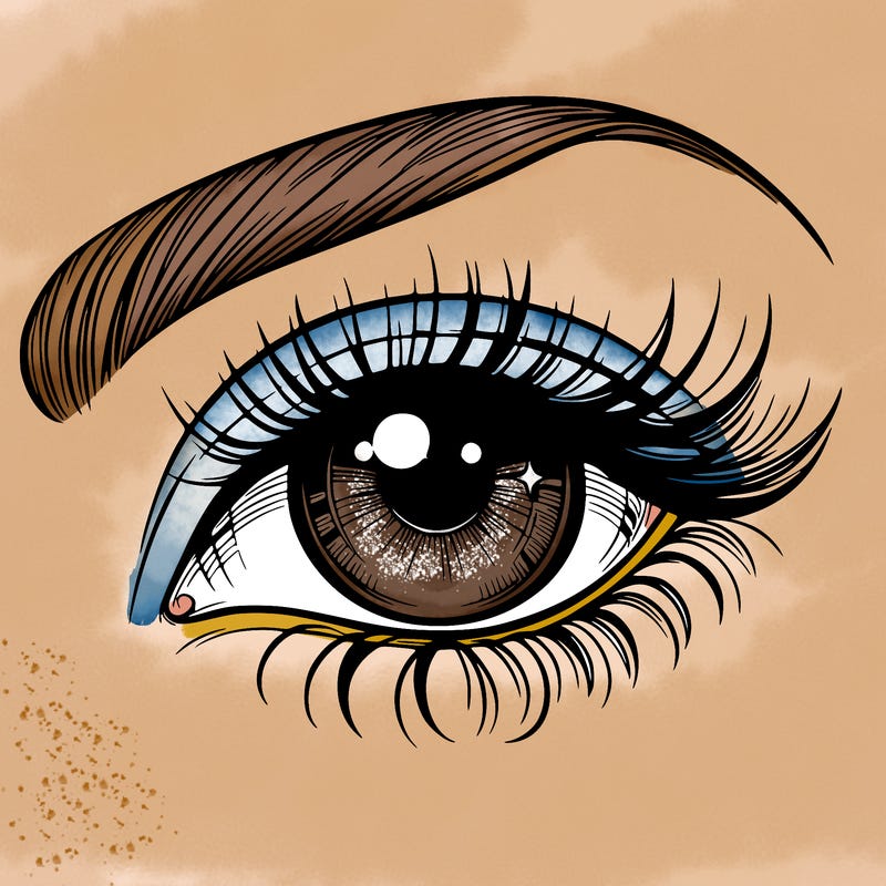 a beautiful eye