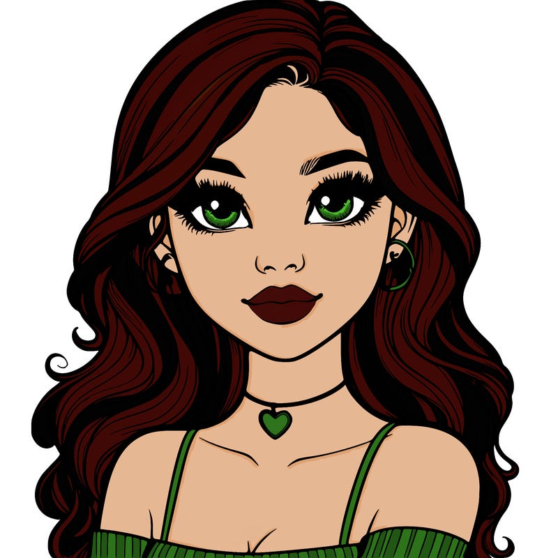 realistic pretty girl