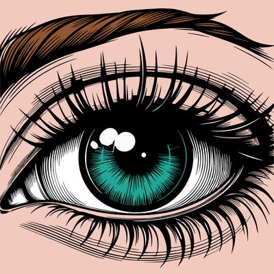 realistic eye