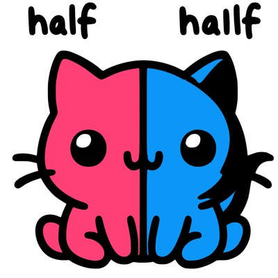 half and half period such.