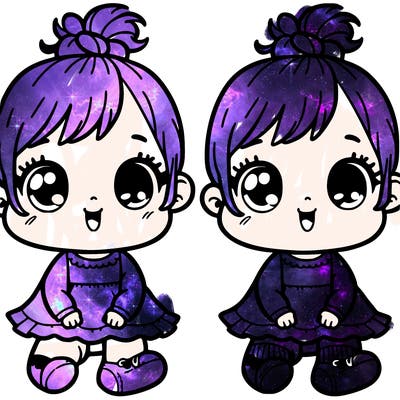 a really cute baby girl