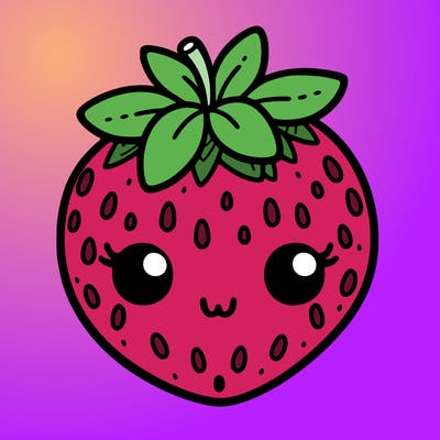 cute strawberry