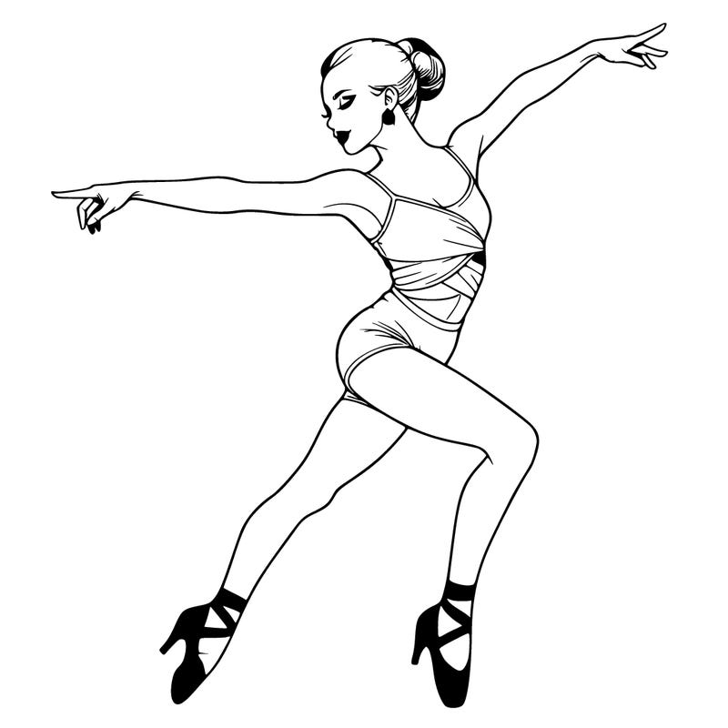 realistic dancer
