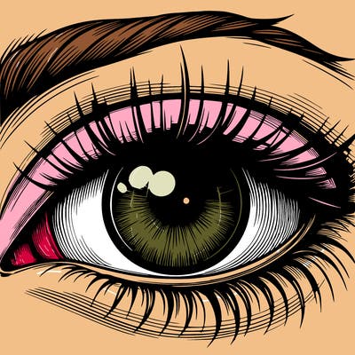 realistic eye