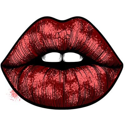 realistic lips