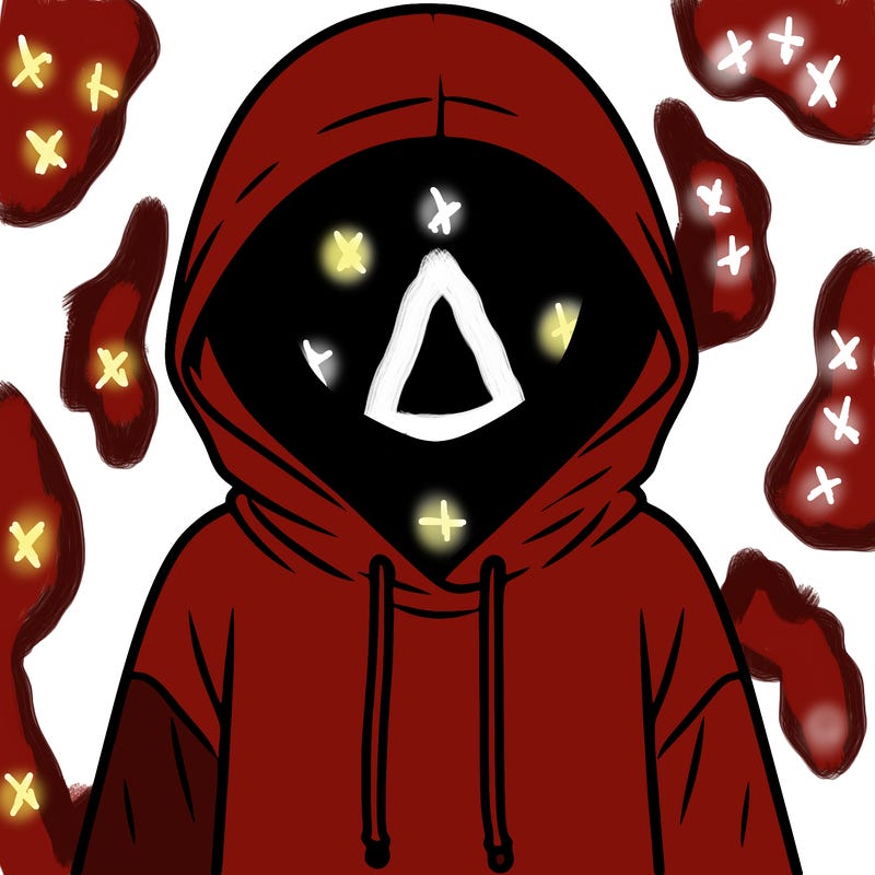 faceless girl in hoodie