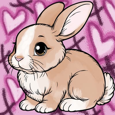 realistic bunny