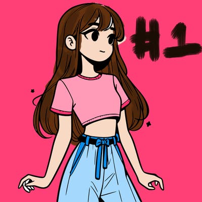 girl in a cute crop top