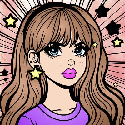 girl power pop art