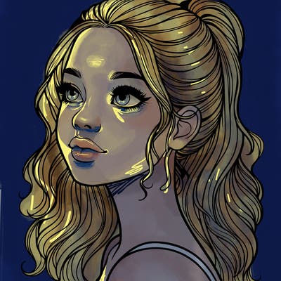 beautiful realistic girl