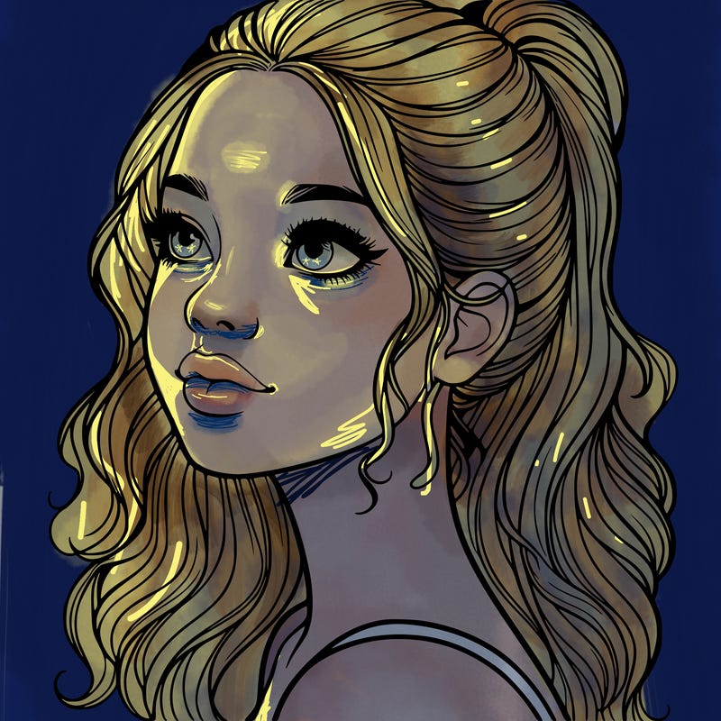 beautiful realistic girl