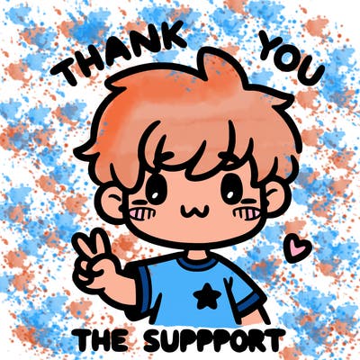 thank you for the support