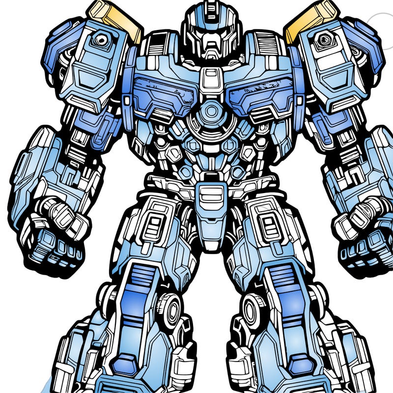 mega robot realistic