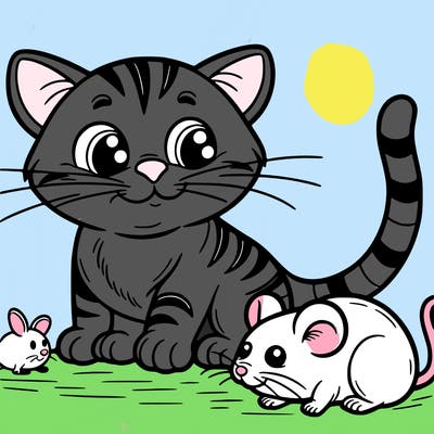 cat and mouse