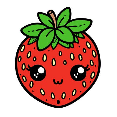 cute strawberry