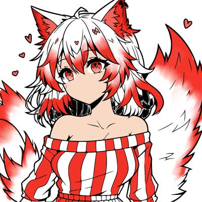 wolf girl anime