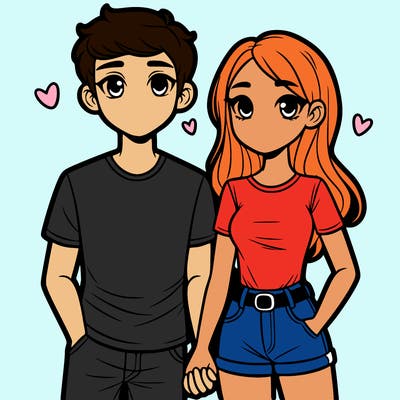 boyfriend and girlfriend