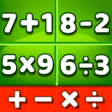 Math Games - Learn + - x ÷ - App Icon