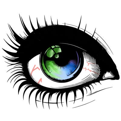 realistic eye